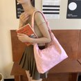 thumbnail image 2 of 6632 Bolso Mano Con Lazo Bandolera Informal Bolso Hombro Gran Capacidad (rosa) Rosa, 2 of 9