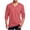 Watermelon Red, variant on YODETEY Men's Long Sleeve Notch V-Neck T-Shirt,Classic Solid Color Basic Crew Shirt,Big and Tall Light Purple,Size M-5XL