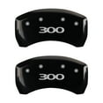 thumbnail image 2 of MGP 4 Caliper Covers Engraved Front & Rear 300 Black finish silver ch Fits select: 2014 CHRYSLER 300C, 2013 CHRYSLER 300, 2 of 2
