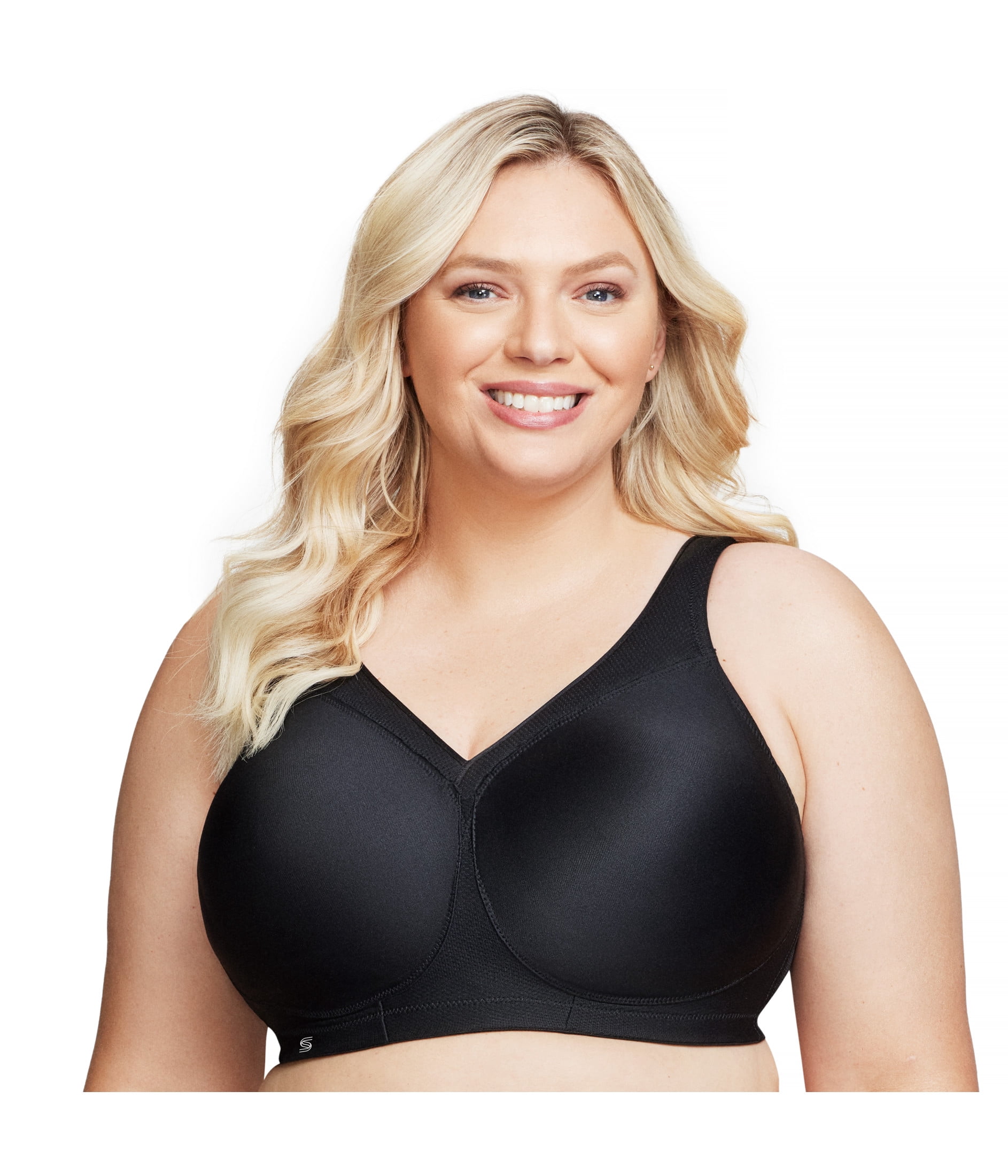 Glamorise MagicLift Seamless Sports Wirefree Bra 1006 (Women's & Women's Plus)