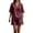 Red, variant on Summer Solid Color Linen Shorts Sets Women Casual Loose Fit 2 Piece Outfits Lightweight Breathable V-Neck Half Sleeved Tops Matching Baggy Bottoms Vacation Wear White XL