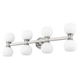 thumbnail image 2 of Z-Lite 494-8V Artemis 8 Light 11" Wide Vanity Light - Nickel, 2 of 2