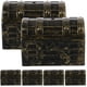thumbnail image 5 of KAKOWELY 6 cofres piratas pequeños, cajas de plástico multifuncionales para guardar tesoros vintage, para joyas y juguetes., 5 of 5