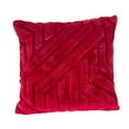 thumbnail image 5 of 17.72x17.72in Decorative Throw Pillow Cover, Soft Plush Cushion Cover for Sofa and Bedroom, Square Pillow Case for Living Room Home Décor, Soft and Durable Cushion Cover(Red), 5 of 6