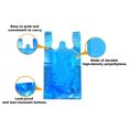 thumbnail image 4 of AMZ Supply Blue T-Shirt Plastic Bags 20 x 10 x 36 Carry-Out Bags 20x10x36 Thickness 20 Micron Pack of 300, 4 of 6