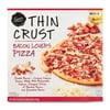 Sams Choice Thin Crust Bacon Lovers Frozen Pizza 16.8oz