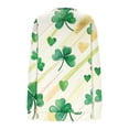 thumbnail image 2 of TaTaai Ladies St. Patrick's Day Themed Loose Round Neck Sweatshirt Fashion Long Sleeve Casual Top Comfortable for Daily Home Office Streetwear All Season Gift, 2 of 5