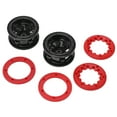 thumbnail image 2 of 2Pcs Wheel Rim Brushless Crawler Wheel Hub Red for Racing 10 7548 1 1/10 Desert SUV, 2 of 8
