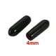 thumbnail image 2 of 100pcs Tapa protectora de rosca negro 4mm diámetro interior flexible de vinilo PVC Tornillo, 2 of 4