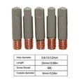 thumbnail image 5 of JZROCKER 5 Pack 25mm Conductives Nozzles Offering Superior Corrosionresistance Easy Installation Stable And Safe Welding Process, 5 of 13