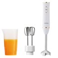 thumbnail image 4 of Batidora de mano de inmersión, batidora multiusos 5 en 1 con picadora de alimentos, cuenco para espumar leche, batidor de huevos, 8 velocidades para puré de comida para bebés, 4 of 4