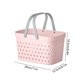 thumbnail image 3 of Handheld Shower Basket Plastic Small Basket Storage Basket Woven Storage Basket Bathroom Underwear Frame Carrying Basket Shower Basket Shower Basket, 3 of 6