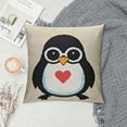 thumbnail image 2 of COMIO  Penguin Pillow Covers,Penguin Gifts for Women,Penguin Gifts,Penguins Gifts,Penguin Gift,Penguin Gifts for Kids, 2 of 5