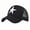 Black, variant on Black Unisex Embroidered Baseball Hat With Star Pattern For Everyday Wear