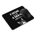 thumbnail image 1 of FINCIBO Rectangle Standard Mouse Pad, Non-Slip Mouse Pad for Home, Office, and Gaming Desk, A House Is Not A Home Without A Tuxedo Cat, 1 of 5