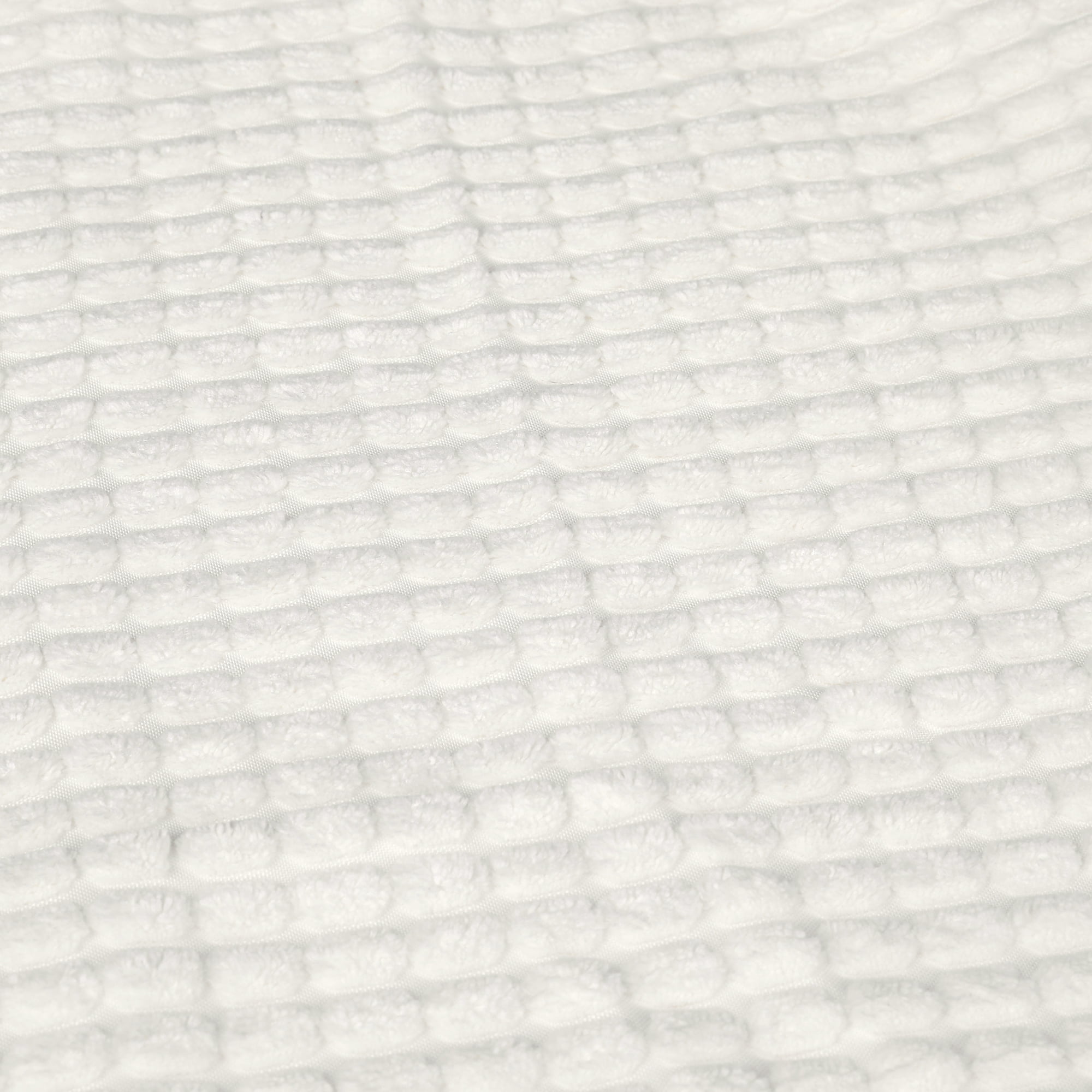 Unique Bargains Solid Neutral Square Throw Boho Decorative Pillow Covers Set of 2 for Home White 18" x 18"