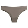 thumbnail image 1 of Tanga deportiva de seda helada para mujer, ropa interior de yoga sin costuras para mujer, pantalones cortos sexis para mujer, 1 of 5