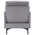 thumbnail image 6 of UWR-Nite Mid Century Modern Accent Chairs, Upholstered Fabric Armchair with Seat Cushion, Comfy Reading Chair for Bedroom, Living Room Office, 6 of 7