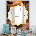 thumbnail image 2 of DESIGN ART Designart 'Lower Antelope Slot Canyon In Reflected Sunlight' Traditional Mirror - Printed Wall Mirror 23.7in.x31.5in., 2 of 5
