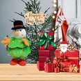thumbnail image 4 of Árbol de Navidad de felpa que canta y baila, 35 cm, con música y luces, 4 of 8