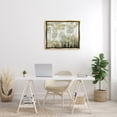 thumbnail image 5 of Stupell Industries Birch Tree Forest Yellow Foliage Woodland Painting Painting Metallic Gold Floating Framed Canvas Print Wall Art, Design by Nan, 5 of 5