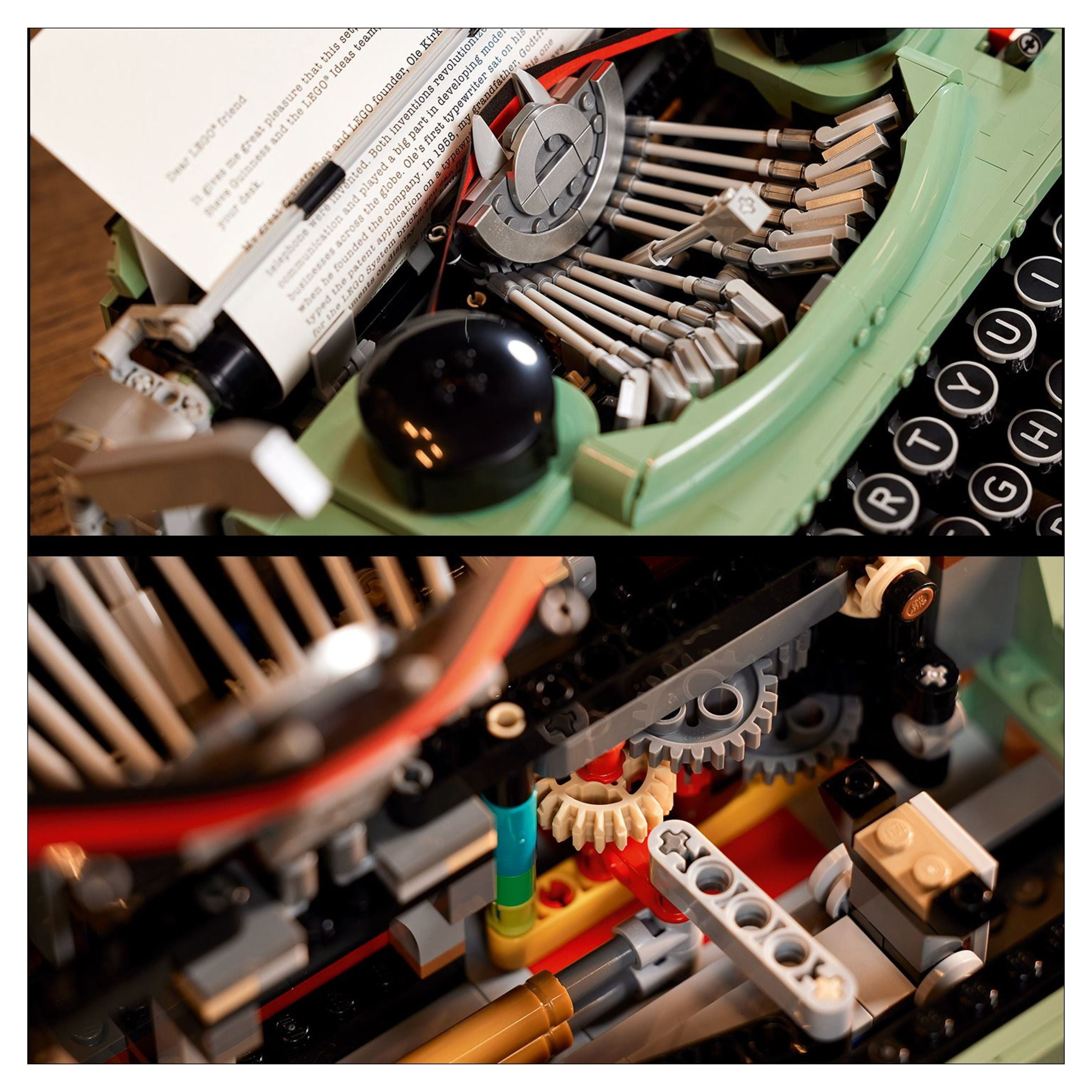 LEGO Ideas Typewriter 21327 Building Kit; Collectible Display