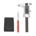 thumbnail image 2 of Vernier Caliper, Vernier Caliper Digital Mini Wear Resistance With Screwdriver For Industry For Home For DIY Measurement, 2 of 8