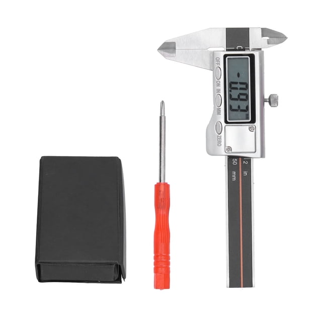 Calibrador a vernier, 0‑50 mm Mini herramienta de medición industrial portátil de resistencia al desgaste digital resistente al desgaste, alta sensibilidad, operación confiable