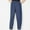 Navy pants for women, variant on up to 60% off Gifts Usmixi on Sale Pants for Women Womens Solid Pants Casual Elastic Waist Lightweight Fake Denim Long Pants Loose Straight Leg Ladies Leisure Trousers with Pockets