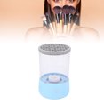 thumbnail image 1 of Electric Makeup Brush Cleaner 7000RPM USB Plug in, Automatic Makeup Brush Cleaner Machine and Dryer, Innovative Transparent Design, Two Cleaning Modes, Accommodate Various Brush, 1 of 7