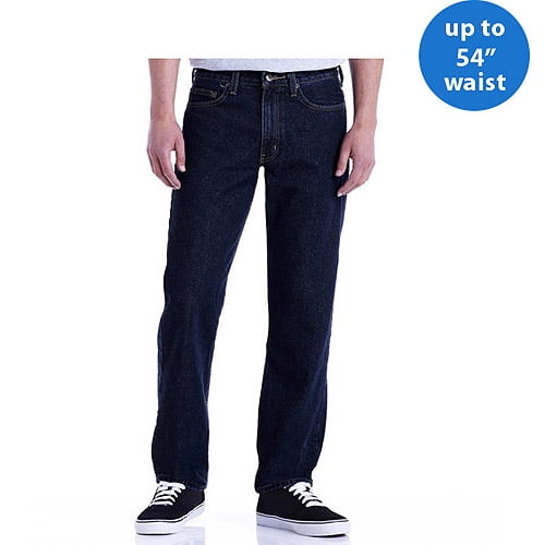 faded glory big men's relaxed fit jeans