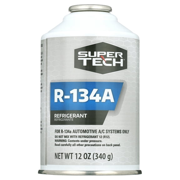 Super Tech R-134a Straight Gas, 12oz