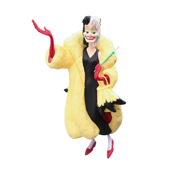 Hallmark 1998 Ornament Disney's 101 Dalmations Cruella De Vil # 1 Series