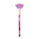 thumbnail image 4 of Pincel de maquillaje en forma de abanico que toca suavemente tu rostro. Cómodo pincel de maquillaje suelto. Violeta, 4 of 9