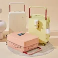 thumbnail image 2 of Nueva maleta de equipaje con asa ancha con portavasos USB, bolsa de viaje de 20 y 28 pulgadas, cabina Unisex, equipaje de gran tamaño, carrito rodante, 2 of 4