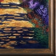 thumbnail image 3 of La Pastiche  Claude Monet 'Garden Path at Giverny' Hand Painted Framed Oil Reproduction on Canvas, 3 of 5