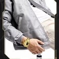 thumbnail image 3 of Reloj Luminoso Impermeable Naviforce De Lujo Para Hombre Color Del Fondo Dorado, 3 of 5