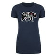 thumbnail image 2 of Mama Bear Floral Woman's Graphic T-shirt- Cute Mom shirts, 2 of 3