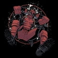 thumbnail image 2 of Junior's Marvel Deadpool Jump Splatter  Graphic T-Shirt, 2 of 4