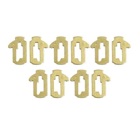 - Car Lock Reed Auto Key Cylinder Plate Gasket Replacement for Toyota 10pcs