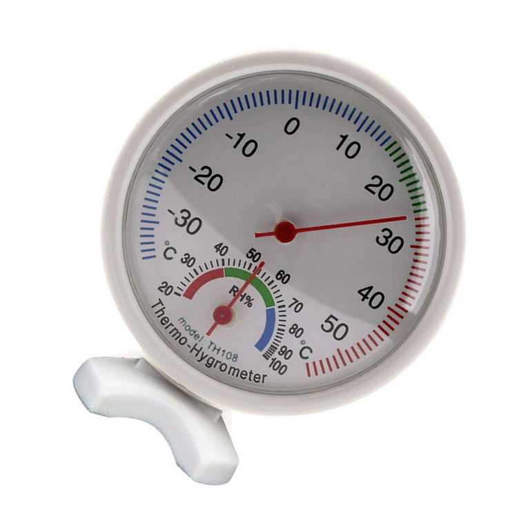 TH-108 Pointer Temperature and Humidity Meter, Yellow