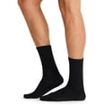 thumbnail image 4 of Cherokee EZComfort Men & Women 1 Pair Diabetic Crew Socks, S, Black, 4 of 4