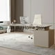 thumbnail image 5 of Modern Acrylic Office Desks County Float Design Household Study Computer Office Desks Bureau Meuble Working Equipment QF50OD My Lux Decor Round, 5 of 7
