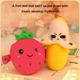 thumbnail image 4 of Christmas Gifts Liweisiy Fruit Sensor Beat Piano Parent-Child Interactive Doll Toys D4882 Red, 4 of 8