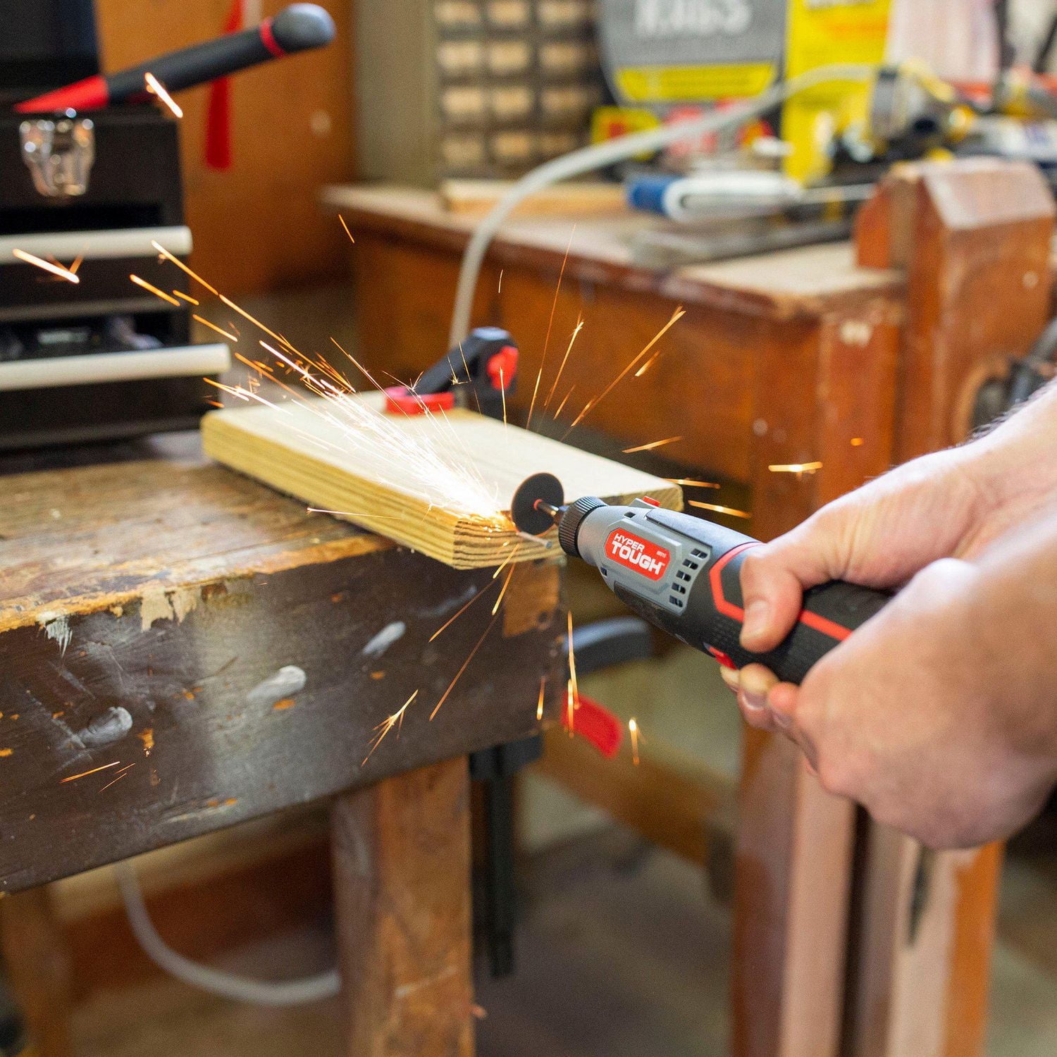 HYPER TOUGH 12V MAX OUTIL ROTATIF SANS FIL OUTIL ROTATIF SANS FIL