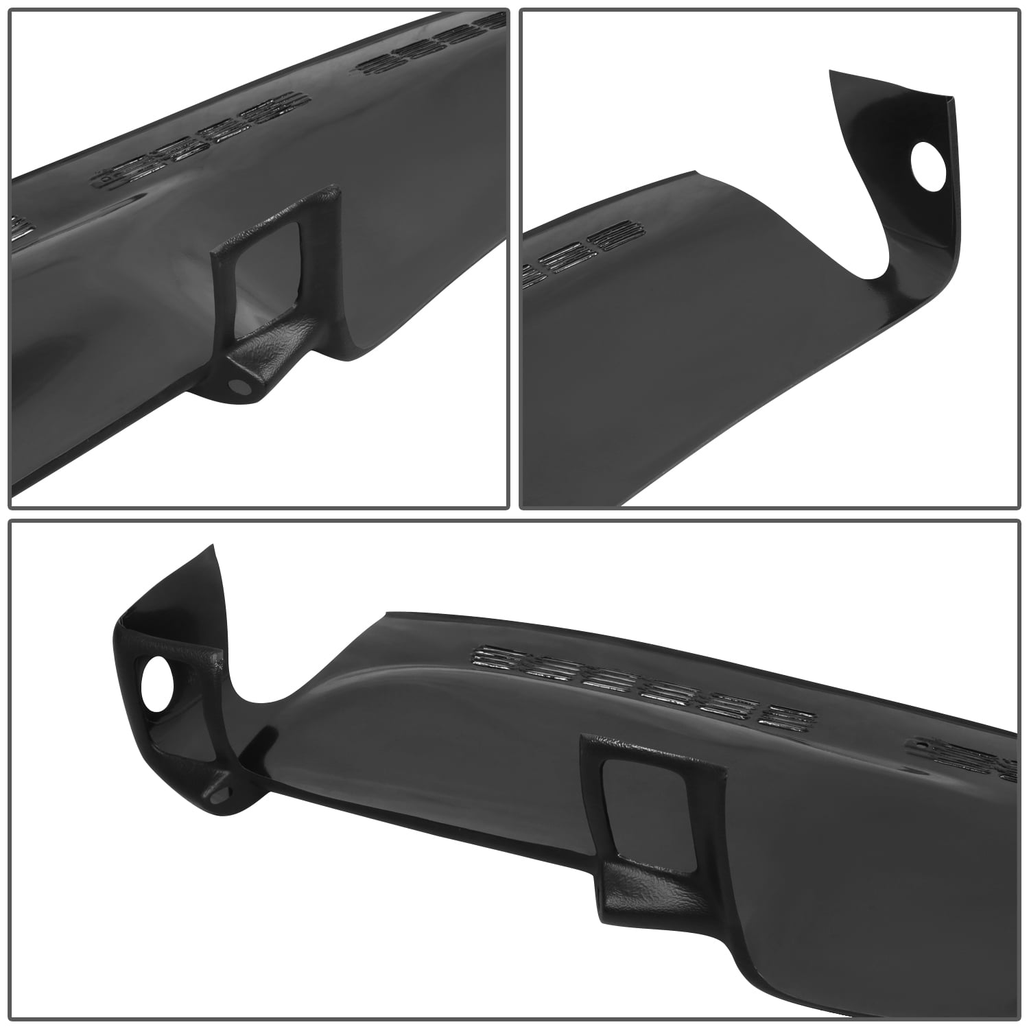 DNA Motoring ZTL-Y-0285 For 1999-2006 Chevy Silverado GMC Sierra Molded Dash Cap Cover Bezel Overlay