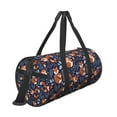 thumbnail image 3 of Fotbe Cute Foxes Pattern Foldable Sports Gym Bag with Wet Dry Pocket, Ultralight Travel Bag, Large Capacity Duffel Bag, Splash Proof Carry on Bag, Overnight Bag, Weekender Bag, 3 of 8