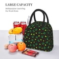 thumbnail image 5 of Pofeuu St. Patrick's Day8 Print Lunch Bag for Adult Insulated Lunch Box,Leakproof Cooler Food Lunch Containers Reusable High Capacity Lunch Tote Bags-One Size, 5 of 6