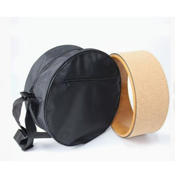 WEUVEB Yoga Exercises Bag Yoga Wheel Bag Black High Density Material Gym 1Pack