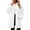 White, variant on APEXFWDT Women Hooded Fuzzy Sherpa Coat Full Zip Teddy Fleece Jacket with Pockets Loose Fit Casual Outercoat